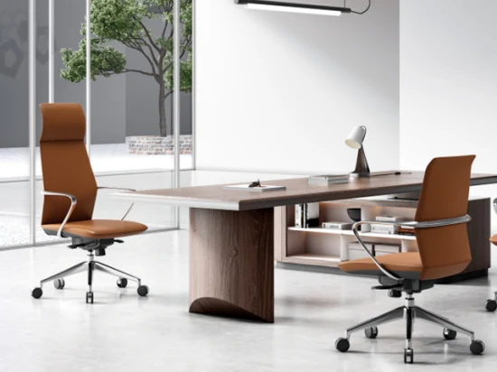PU-Bürostuhl aus Leder mit hoher Rückenlehne, weiß, ergonomischer Chefsessel