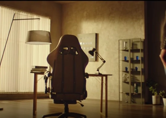 Büro-Renncomputer-Liegestuhl aus Leder, Silla Gamer, Direktverkauf, Gaming-Stuhl mit Fußstütze